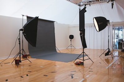 commercial photography studio setup